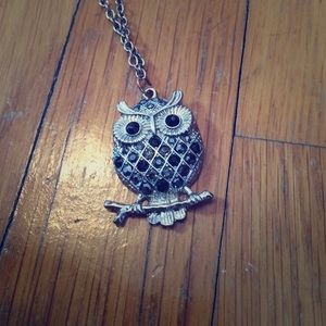 Long owl necklace! FREE with purchase of $20+