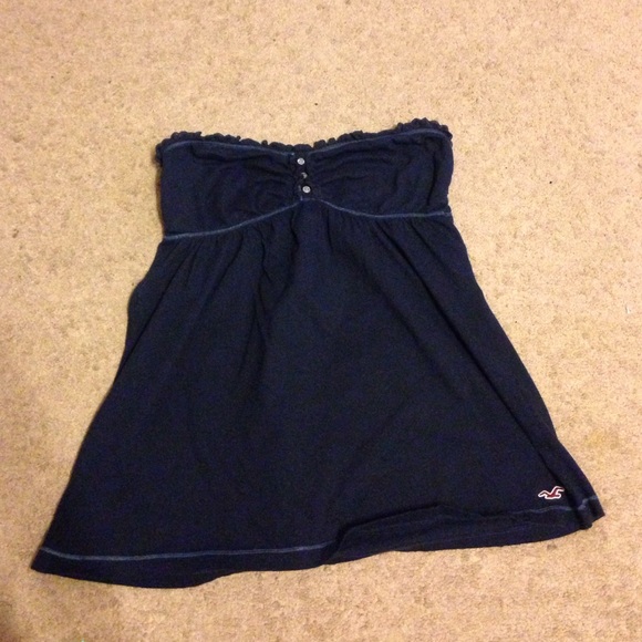 Strapless hollister tank top
