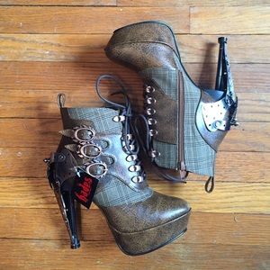 Hades footwear steampunk heels
