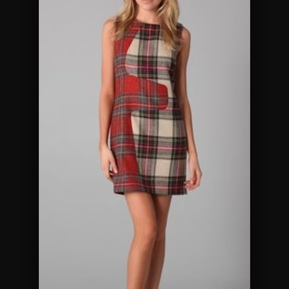 rag and bone plaid dress