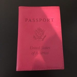 Leather Passport Holder