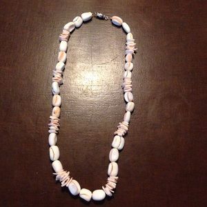 🌊SeaShell and Beach Stone Necklace🐚