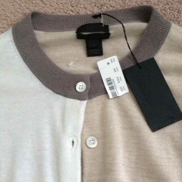100% JCrew Cashmere cardigan with tags still on - Picture 2 of 3