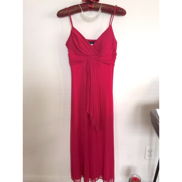 Spaghetti Strapped Formal Dress - Picture 3 of 6