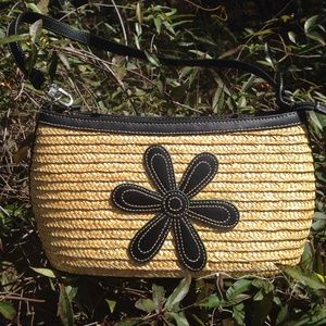 🌸 Preston & York Straw Purse