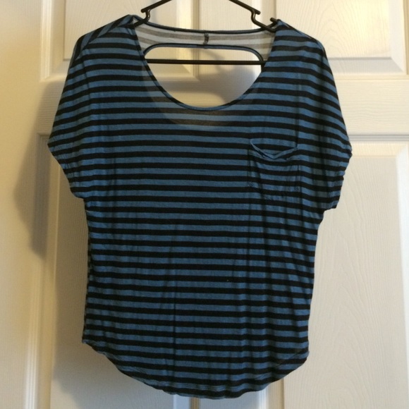 Kirra Blue Stripped Shirt