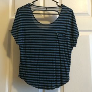 Kirra Blue Stripped Shirt