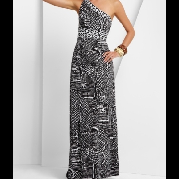 [BUNDLED💕PM ED PICK & HPx2💕BCBG print maxi dress - Picture 2 of 4