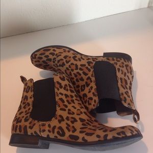 Cheetah Print Booties