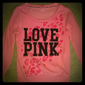 Size small Pink Victoria Secret Crew neck