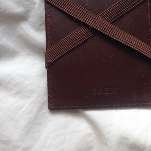 ⛔️SOLD On Ⓜ️ercari ⛔️J Crew Leather Magic Wallet
