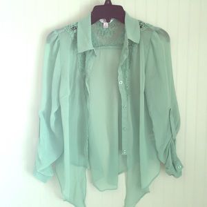 Mint blouse