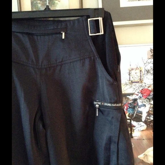 Black twill with polar fleece splices - Picture 3 of 4