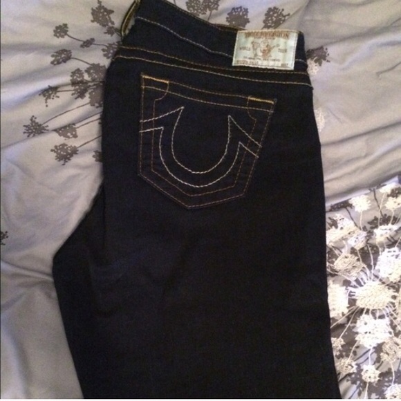 True Religion "Halle" Stretchy Denim Jeans -