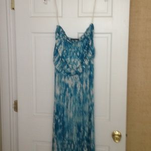Velvet maxi dress