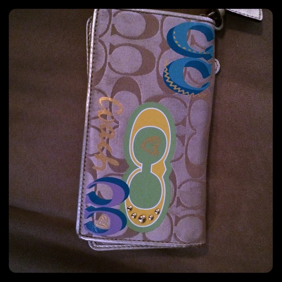 Coach wristlet