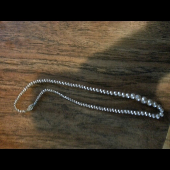 Faux Pearl Necklace