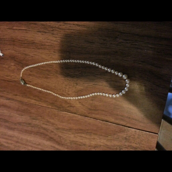 Faux Pearl Necklace