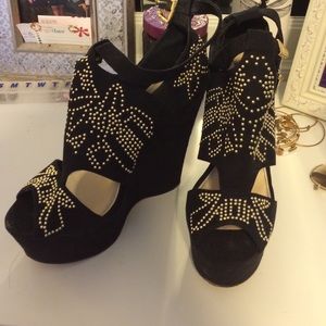 Betsey Johnson wedges