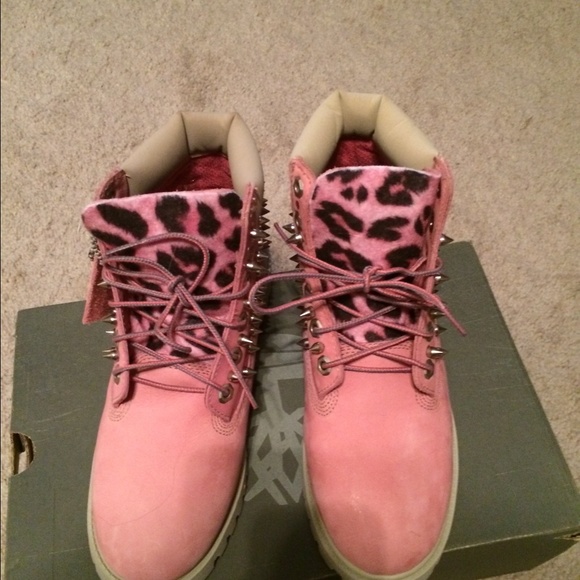 Pink timberlands
