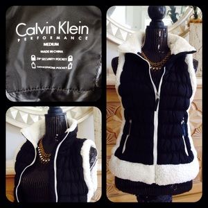 Calvin Klein Performance Soft as Shearling Vest.
