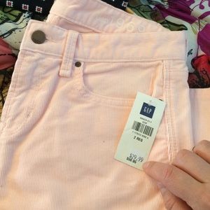 NWT Gap Real Straight corduroy pants size 26 or 2