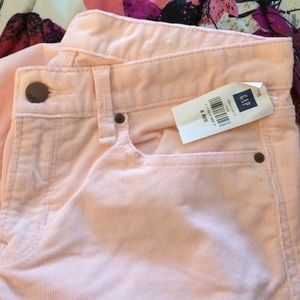 NWT Gap Real Straight corduroy pants size 28 or 6