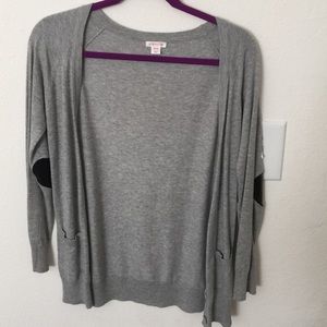 Cardigan with heart padded shoulders