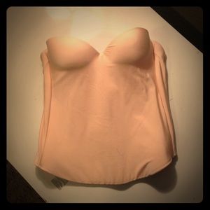 Nude bra corset