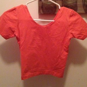 American Apparel Spandex Crop Top