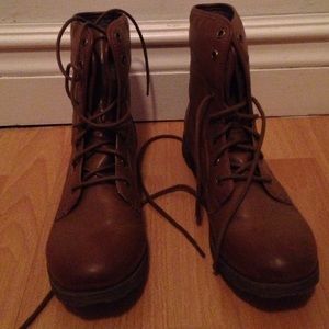 Ankle Combat Boots