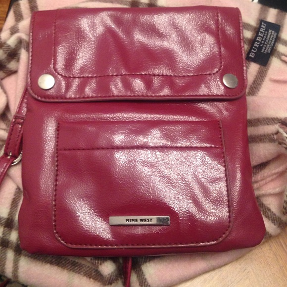 Maroon Nine West Crossbody