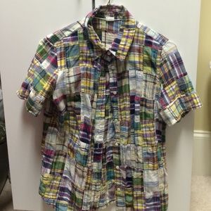 Women's J Crew button up shirt