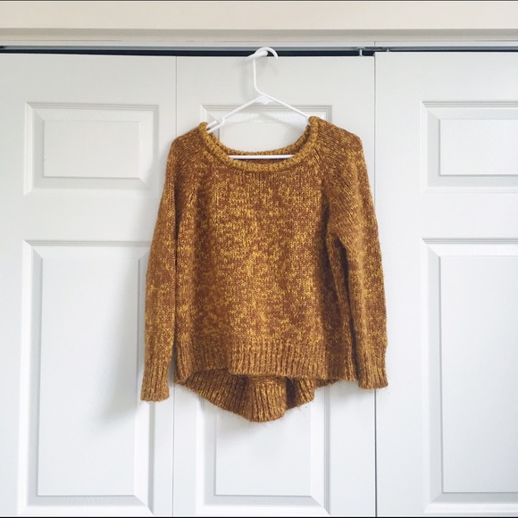 mustard sweater