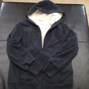 Dark grey hoodie