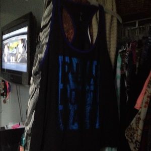 Aero work out tank top RUN DON'T WALK