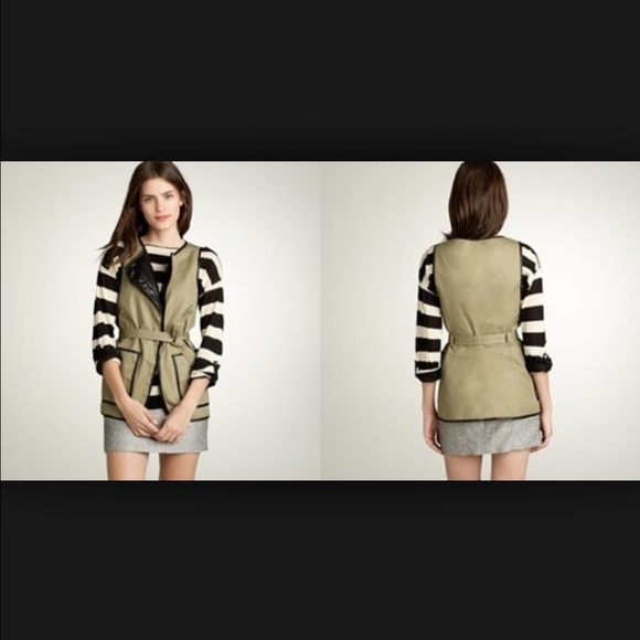 π±SOLD π±J. Crew Trench Vest - Picture 2 of 4