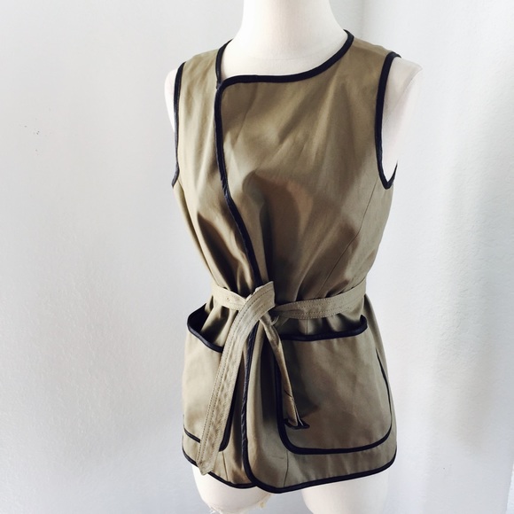 π±SOLD π±J. Crew Trench Vest - Picture 4 of 4