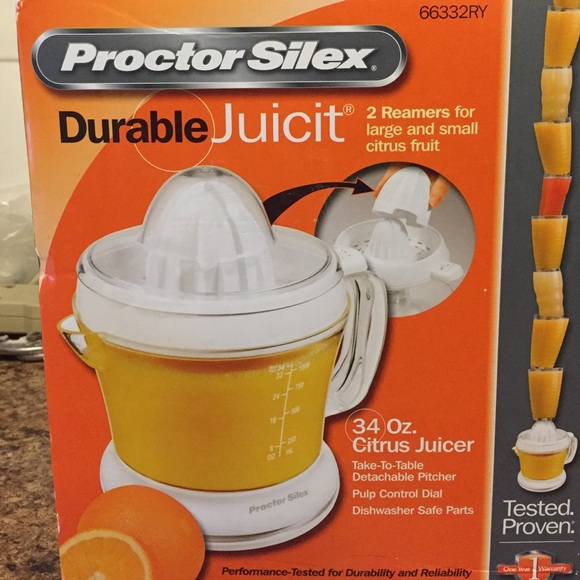 Brand new never used!! Proctor Silex citrus juicer