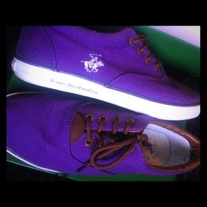 Purple polo sneakers 💜💜