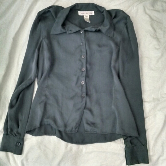 Silk Button-Up Shirt