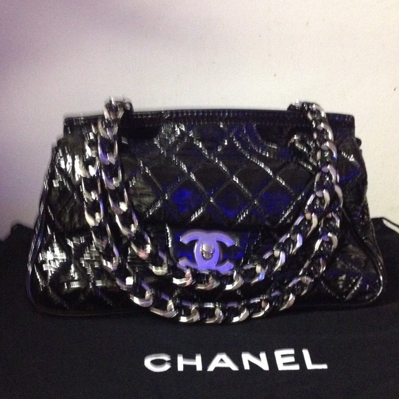 (SOLD)Chanel Jumbo Double sided Flap Bag