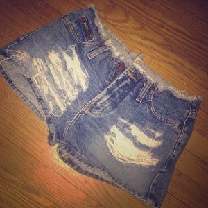 Jean shorts