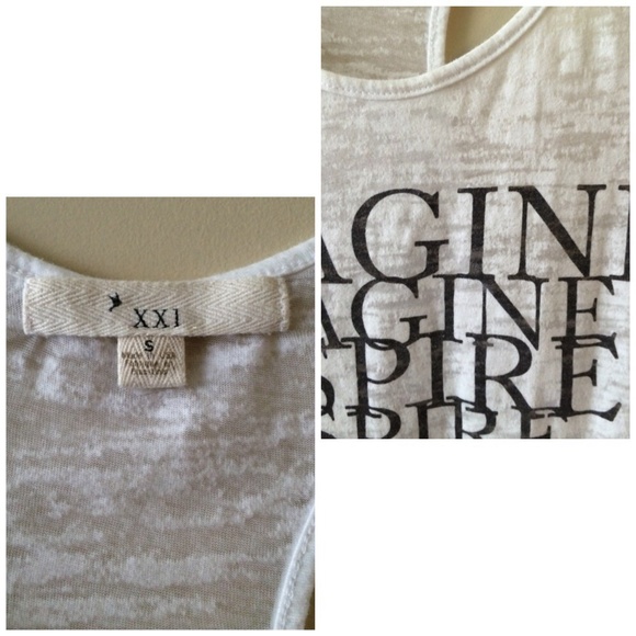 ❌SOLD❌ Forever21 Graphic Tank Top •• - Picture 3 of 4
