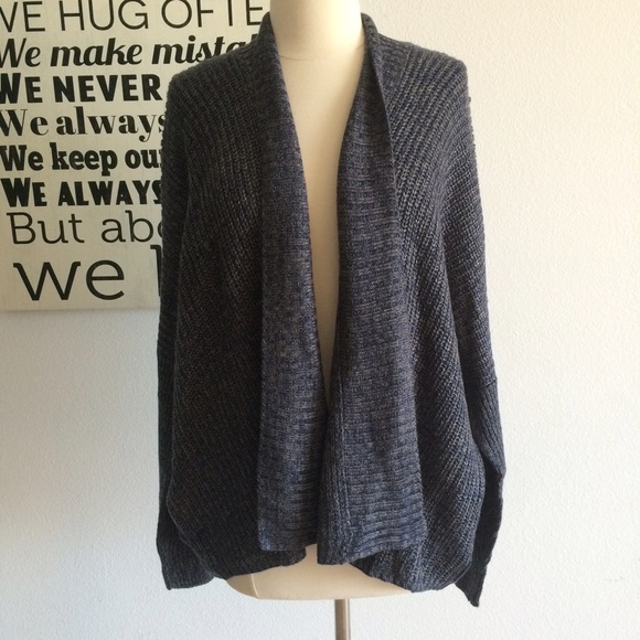 LF Sweaters - Open blue cardigan