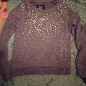 Sequined sweatshirt