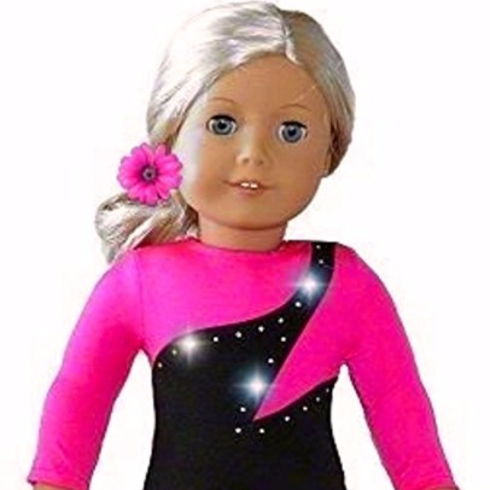 2-PC Gymnastics Doll Outfit 18-inch Doll Clothes