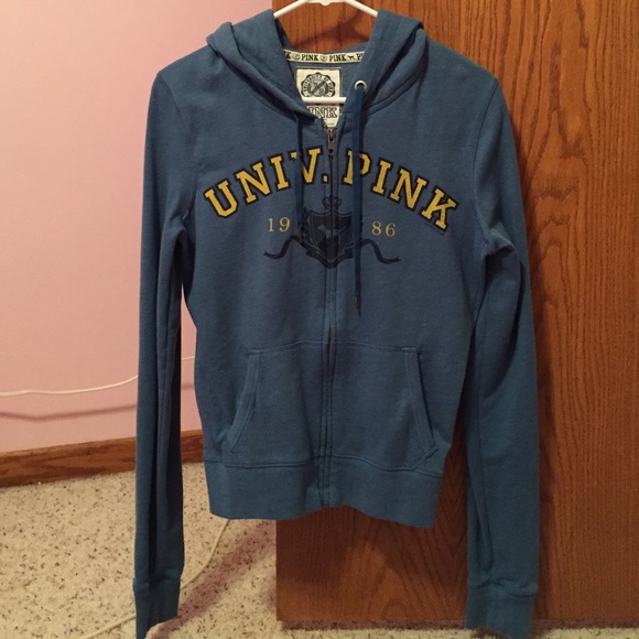 Blue Victoria's Secret zip up