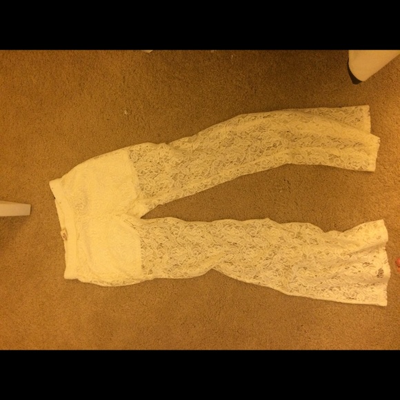 Hollister lace pants