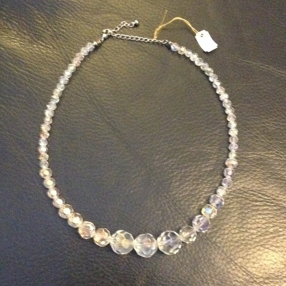 Crystal bead necklace!!!